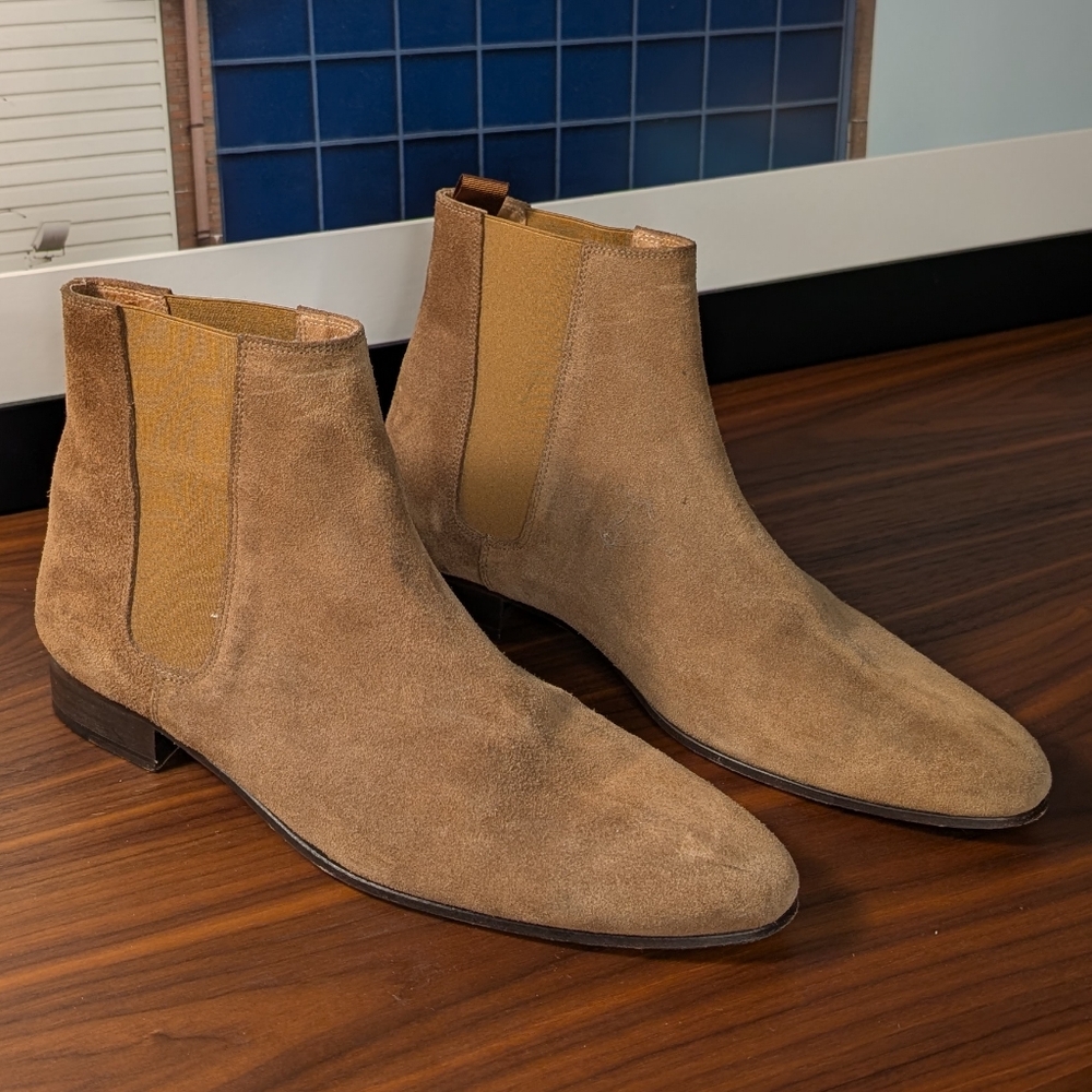 Suede Chelsea boot from the kooples